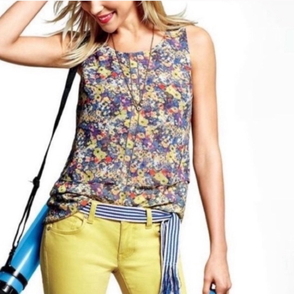 Cabi Floral tank! Size Small